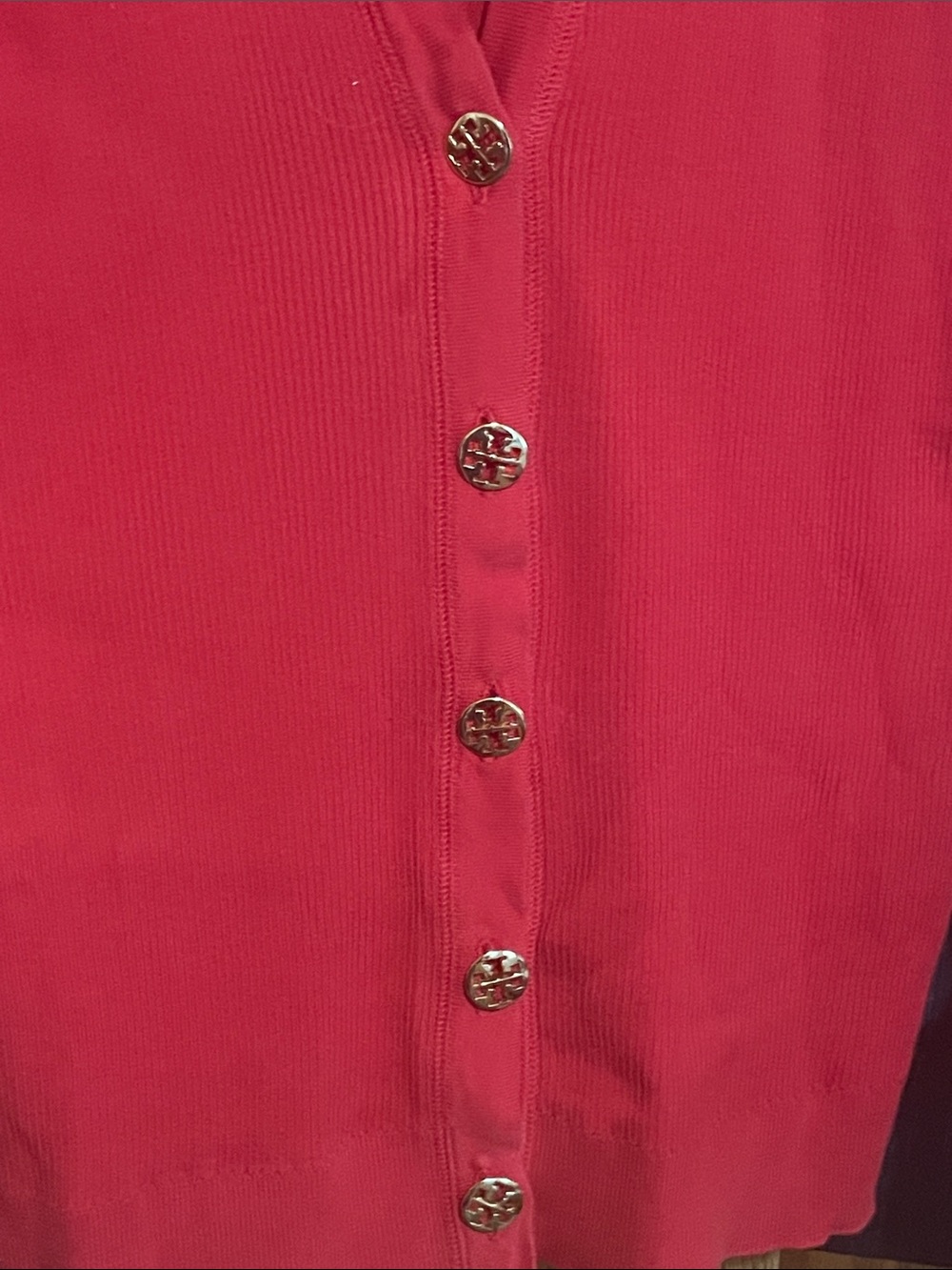 Five Tory Burch Logo Buttons - Please read description - Picture 2 of 5